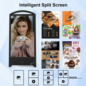 Display LCD per Segnaletica Digitale da Esterno 43 Pollici IP65 Impermeabile, Alimentato a Batteria, 1800 Nits Alta Luminosità, Supporto Animazioni - Product Image 3