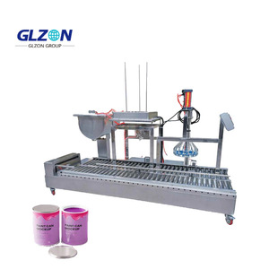 Machine <span class=keywords><strong>de</strong></span> remplissage <span class=keywords><strong>de</strong></span> fûts carrés <span class=keywords><strong>en</strong></span> plastique <span class=keywords><strong>de</strong></span> 20 <span class=keywords><strong>litres</strong></span> conçue <span class=keywords><strong>de</strong></span> manière efficace pour l'<span class=keywords><strong>huile</strong></span> <span class=keywords><strong>moteur</strong></span> équipée d'un système <span class=keywords><strong>de</strong></span> capsulage - Product Image 2
