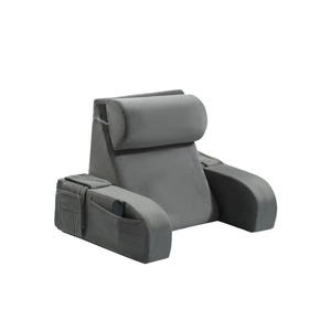 Venta caliente de encargo ergonómico alivio del dolor de espalda cómoda almohada de lectura con <span class=keywords><strong>brazos</strong></span> y bolsillo - Product Image 4