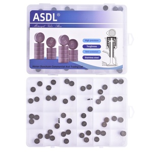 55 pièces pièces de moteur de moto joint de soupape réglable cale 10mm Kit de recharge complet pour Harley Davidson pour <span class=keywords><strong>Aprilia</strong></span> pour KTM - Product Image 3