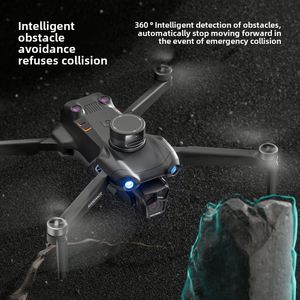 Dron GPS U33 sin Escobillas con Evitación de Obstáculos por Infrarrojos, Fotografía Aérea con Tres Lentes, Quadcopter con Control Remoto para Principiantes - Product Image 2