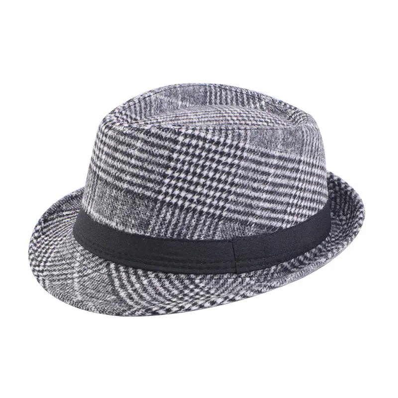 Wholesale British Style Gentleman Formal Hat Outdoor Sun Straw Hat Sunshade Hats for Men