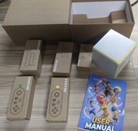 Boîtier TV Android intelligent AI dernier cri, pas besoin de manette, jeux à détection de mouvement, jeux actifs, lecteur multimédia 4K HD, Google Android 10