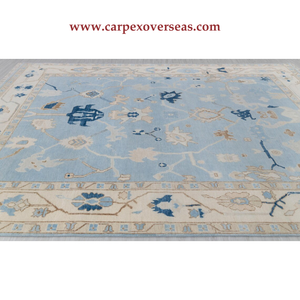 พรมขนสัตว์ผูกปมมือที่สวยงามเป็นมิตรกับสิ่งแวดล้อมสำหรับตกแต่งบ้านและใช้งานกลางแจ้งกันลื่นและรอยเปื้อน - Product Image 1