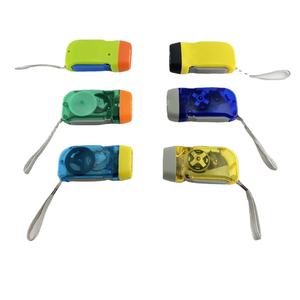 3LED tay nhấn Crank điện gió lên đèn Pin Dynamo Torch ánh sáng tay Báo Chí Crank cắm trại đèn ánh sáng ngoài trời cắm trại du lịch - Product Image 6