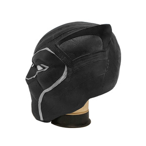 Máscara de Pantera Negra de Látex, Disfraz de Cosplay, Casco para Adultos, Accesorios para Fiestas de Disfraces - Product Image 4