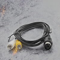 Longueur personnalisée 1.8m Câble adaptateur audio 5 broches Din mâle vers 2-RCA femelle pour électrophonique Bang & Olufsen Naim Quad.Stereo