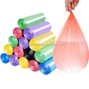 Plastic Roll biodegradable Garbage Trash Bag Making Machine