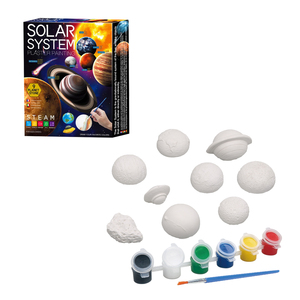 Kit de Peinture DIY STEAM : Système Solaire – Peinture sur Plâtre avec 9 Planètes et Kit de Bricolage <span class=keywords><strong>pour</strong></span> Enfants - Product Image 3