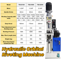 Machine à riveter orbitale hydraulique 2-16 pour atelier, pour rivets solides et semi-tubulaires – Approvisionnement direct usine