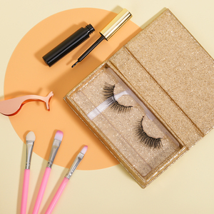 Emballage Marque Blanche Cruelty Free Fait Main <span class=keywords><strong>Eyeliner</strong></span> <span class=keywords><strong>Magnétique</strong></span> Liquide Imperméable <span class=keywords><strong>Cils</strong></span> Entiers Naturels OEM/ODM - Product Image 5