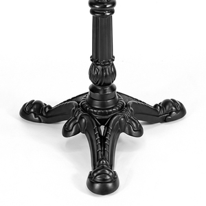 <span class=keywords><strong>Pied</strong></span> de <span class=keywords><strong>table</strong></span> en <span class=keywords><strong>fonte</strong></span>, <span class=keywords><strong>table</strong></span> basse ronde en pierre frittée, <span class=keywords><strong>table</strong></span> de <span class=keywords><strong>bistrot</strong></span>, <span class=keywords><strong>table</strong></span> de café, <span class=keywords><strong>table</strong></span> de restaurant, plateau de <span class=keywords><strong>table</strong></span> aspect <span class=keywords><strong>marbre</strong></span> noir - Product Image 4