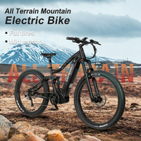Logo personnalisé Bafang Moteur 48V 12.5 Ah Batterie au lithium Alliage d'aluminium Moteur à entraînement central VTT électrique à vendre