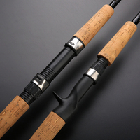 Soldes Exceptionnelles : Canne à Pêche Ultra-Résistante en Fibre de Carbone pour Lancer Longue Distance, Poignée EVA, Idéale pour la Truite et les Poissons de Mer (Serpent-tête)