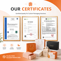 Boîte à double insert personnalisée OEM avec impression UV, en carton blanc, acceptant la marque personnalisée et les dimensions sur mesure pour les cadeaux de détail