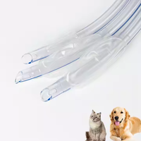 Prix d'usine le moins cher Oral Nasal Animal Pet Vet Chien Chat Cheval Trachéale Intubation Trachée Renforcée Canule Trachéale Cathéter