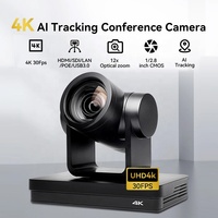 Caméra PTZ 4K Anywii avec Suivi AI Automatique pour Conférence Vidéo, Diffusion en Direct, Église, École, Événements et Studio
