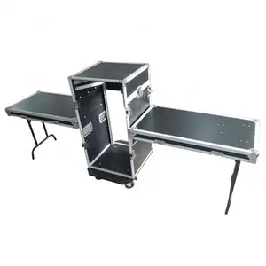 Aluminium Klaar Afsluitbare Carry Subwoofer Custom Rackmount Beweegbare Opslag Waterdichte Flight Case