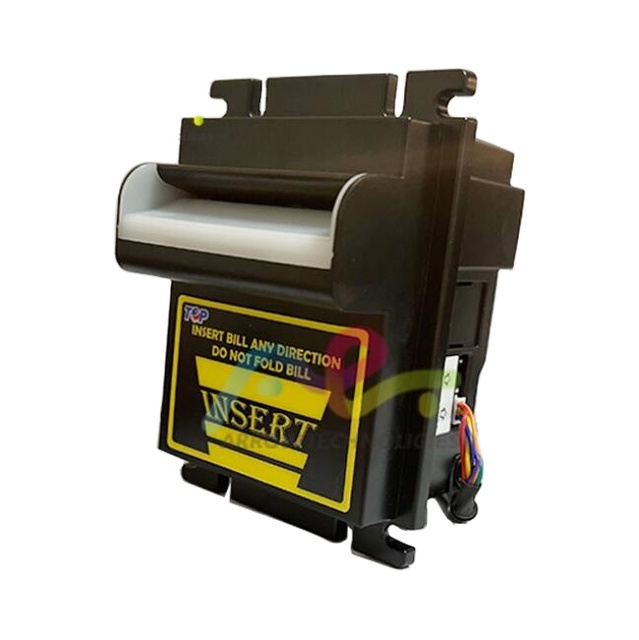 TOP Bill Acceptor Currency Box Auto-calibrating Cash Validator for Fishing/Skill Gaming