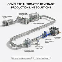 Machine de remplissage et de bouchage entièrement automatique pour crème visage, sérum, essence, soin de la peau, flacon en verre, cosmétique