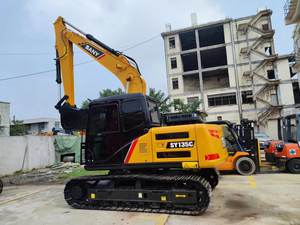 Excavadora de Orugas Mediana Sany SY135C Usada de 13.5 Toneladas, Año 2021, con Motor, Caja de Cambios y Bomba - Product Image 5
