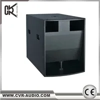 Caisson de basses dj de 18 pouces, haut-parleur sous-basse alimenté par audio