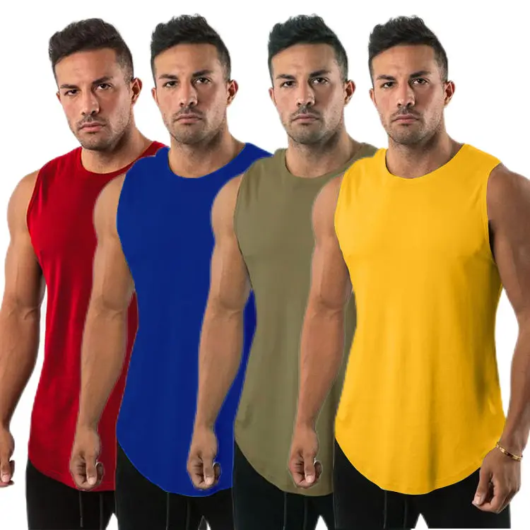 Camiseta deportiva de secado rápido para hombre, camiseta sin mangas ajustada transpirable para gimnasio y Fitness, camiseta negra de tirantes para gimnasio