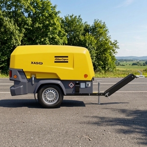 Compressore d'Aria Diesel Rotativo Mobile <span class=keywords><strong>Atlas</strong></span> XAS88KD ad Alta Efficienza, 7 bar 33KW, per Uso Industriale - Product Image 1