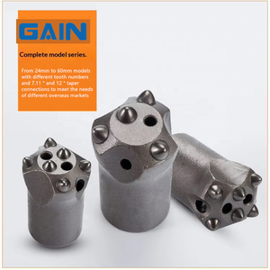 Broca Cónica para Perforación <span class=keywords><strong>de</strong></span> Botones PDC/<span class=keywords><strong>Diamante</strong></span>/Tricono - 7 Grados, Acero al Carbono/Mangan, Carburo <span class=keywords><strong>de</strong></span> Tungsteno para Perforación <span class=keywords><strong>de</strong></span> Roca con Martillo Superior - Product Image 3