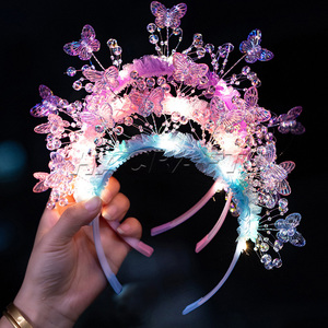 عصابة رأس بالجملة من المصنع مع أذني أرنب مضيئة للحفلات وحفلات التخرج واحتفالات الربيع وعيد الميلاد وعيد الفصح - Product Image 2