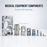 Pièces de fraisage CNC de précision pour équipement médical, acier inoxydable sur mesure pour le travail des composants mécaniques