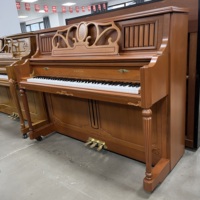 Original Korean Pre-owned Samick Upright Piano, Black Polished Home Piano Bulk Wholesale