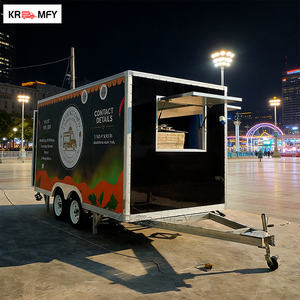 Remolque ahumador cuadrado para barbacoa con certificación DOT VIN CE, equipo completo para parrilla de leña, catering al aire libre, camión de comida callejera - Product Image 1