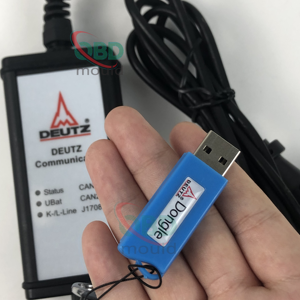 Adaptador Deutz Decom Serdia 4.0, dongle de llave Serdia 2010 para herramienta de diagnóstico y programación de controladores de tractores Deutz - Product Image 5
