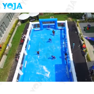 Mesa <span class=keywords><strong>de</strong></span> Futbolín Inflable <span class=keywords><strong>de</strong></span> PVC YOJA Personalizada, Campo <span class=keywords><strong>de</strong></span> Fútbol <span class=keywords><strong>de</strong></span> Jabón con Múltiples Tamaños (8x4m-15x10m) - Product Image 5