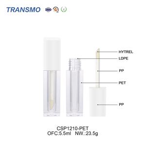 Tubos de Brillo Labial de 5 ml, Tubos de Brillo Labial de Colores Personalizados con Aplicador, Tubos Vacíos Exprimibles, Botellas de Plástico con Serigrafía - Product Image 3