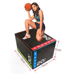 Caja de <span class=keywords><strong>Ejercicios</strong></span> Pliométrica 3 en 1 de Alta Resistencia para CrossFit y Gimnasio, Directo de Fábrica - Product Image 2