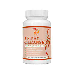 Cápsulas de Limpieza Intestinal de 15 Días para Adultos con Polvo de Psyllium, Promueven la Salud Intestinal, Precio al por Mayor - Product Image 1