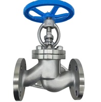 Vanne à soupape manuelle en acier moulé PN40 DN50 Joint de soufflet Vanne d'arrêt haute température pour vapeur OEM personnalisable pour le général