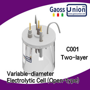 C001 Serie 220V Elektro chemische Zelle mit variablem Durchmesser Standard prüfgeräte für Elektrolyse zellen - Product Image 6