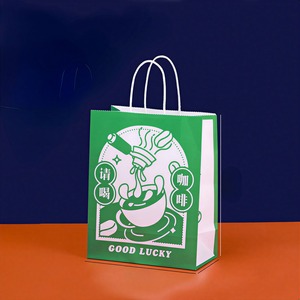 Nuevas Bolsas de Compra de Papel Kraft, Bolsas de Papel Laminadas de Lujo 3D Promocionales con Ventana - Product Image 1