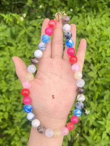 Collier fantaisie bohème perlé coloré bonbon à boucles OT pour femme – Prix de gros - Product Image 6