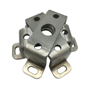 Support en acier inoxydable 304, pièce de précision usinée CNC sur mesure, non standard, pour usage industriel - Product Image 1