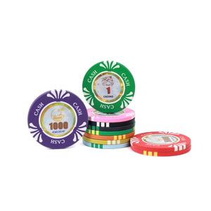 Fichas RFIDs personalizadas para un juego en casa, fichas <span class=keywords><strong>de</strong></span> juego UV, pegatinas, materiales mixtos, fichas <span class=keywords><strong>de</strong></span> póquer para juegos <span class=keywords><strong>de</strong></span> casino - Product Image 4