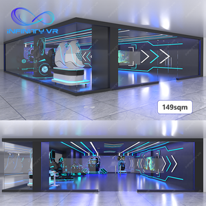 VR Magic Park Arcade VR Center Car Simulator Set 9d Theme Parque <span class=keywords><strong>de</strong></span> atracciones Niños Gran espacio Multijugador Parque infantil <span class=keywords><strong>Juegos</strong></span> <span class=keywords><strong>de</strong></span> interior - Product Image 2