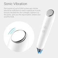 Appareil de beauté facial portable rechargeable pour le raffermissement de la peau, le soin des rides et la régénération cutanée