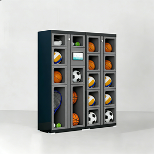 <span class=keywords><strong>Casillero</strong></span> inteligente para alquiler de equipos deportivos equipado con cerraduras electrónicas; admite el alquiler inteligente de balones de baloncesto y voleibol. - Product Image 4