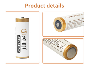 Perangkat IoT Baterai Primer Lithium Berkualitas Tinggi 3.6v Lisocl2 Er17505h Baterai Meter Air - Product Image 2