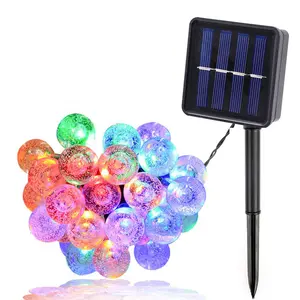 Wholesale Multi-Color Changing Led Christmas Tree Lighting Outdoor IP65 Solar Powered String Lights