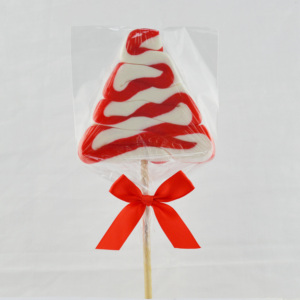 Wholesale Custom <strong>Sweets</strong> Individually <strong>Wrapped</strong> Candy Giant Lollipops Round Shape Christmas Tree Twist Lolly Pops Hard Candy - Product Image 4
